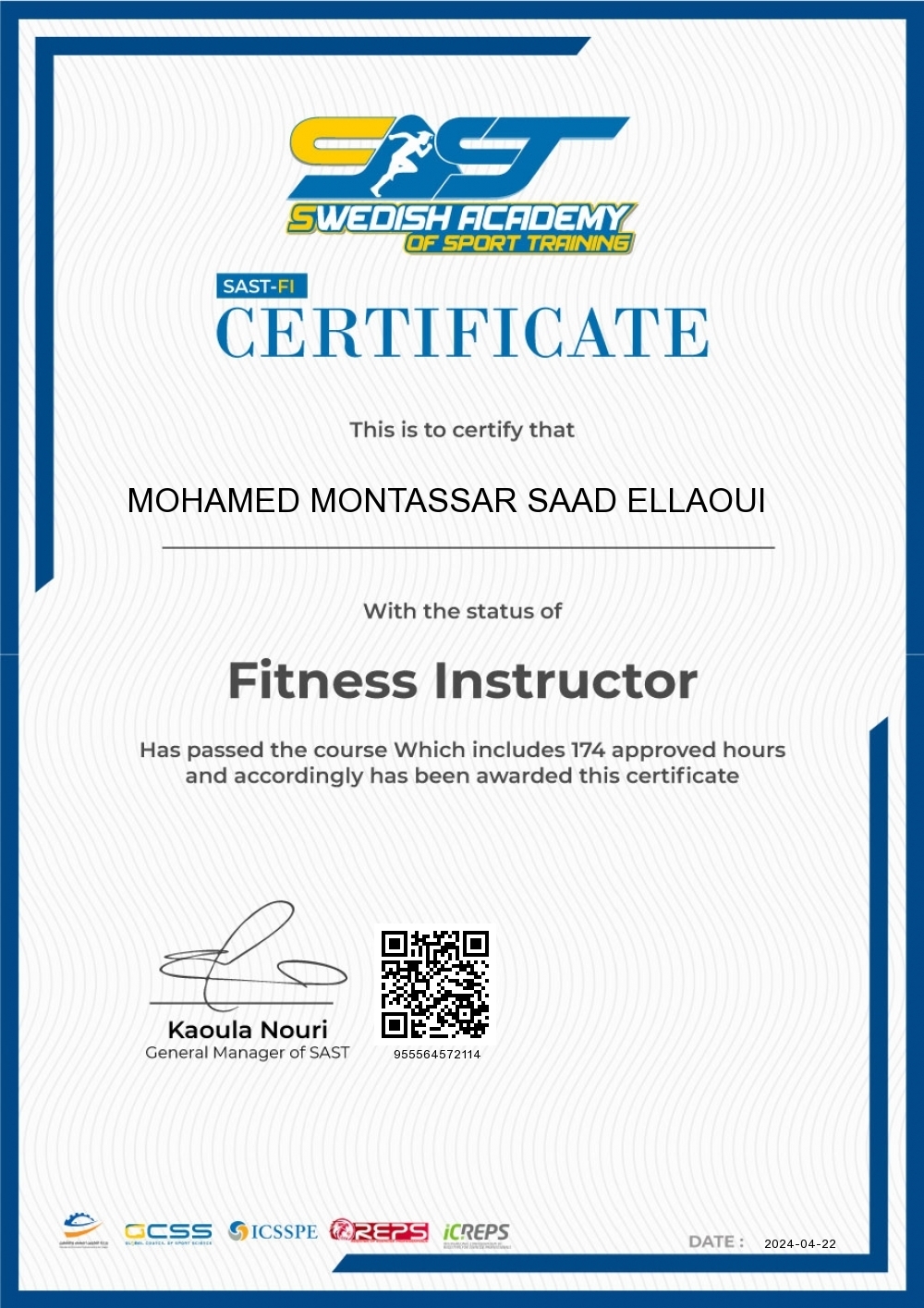 Mohamed Montassar Saad Ellaoui